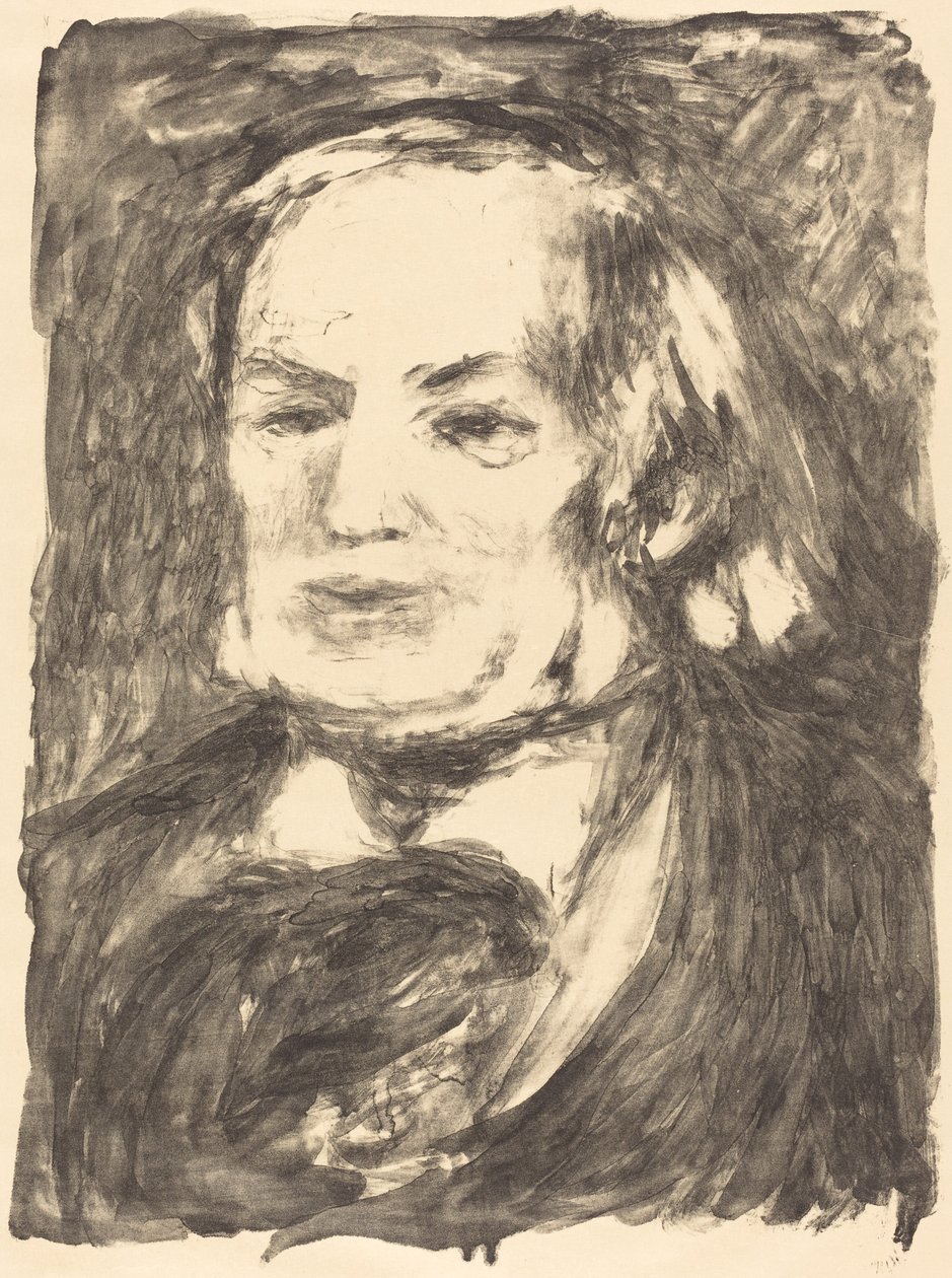 Richard Wagner, c. 1900. alkotó: Pierre Auguste Renoir