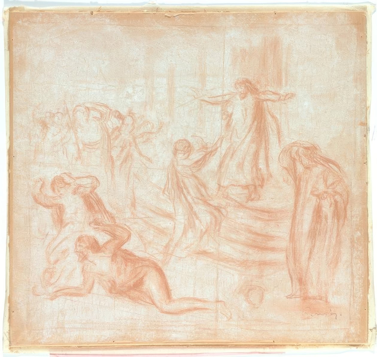 Oidipus Rex vázlata alkotó: Pierre Auguste Renoir