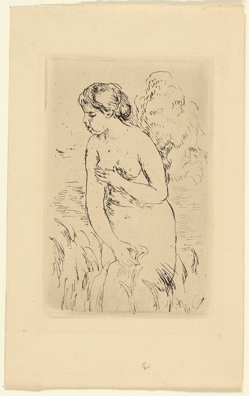 Álló fürdőző alkotó: Pierre Auguste Renoir