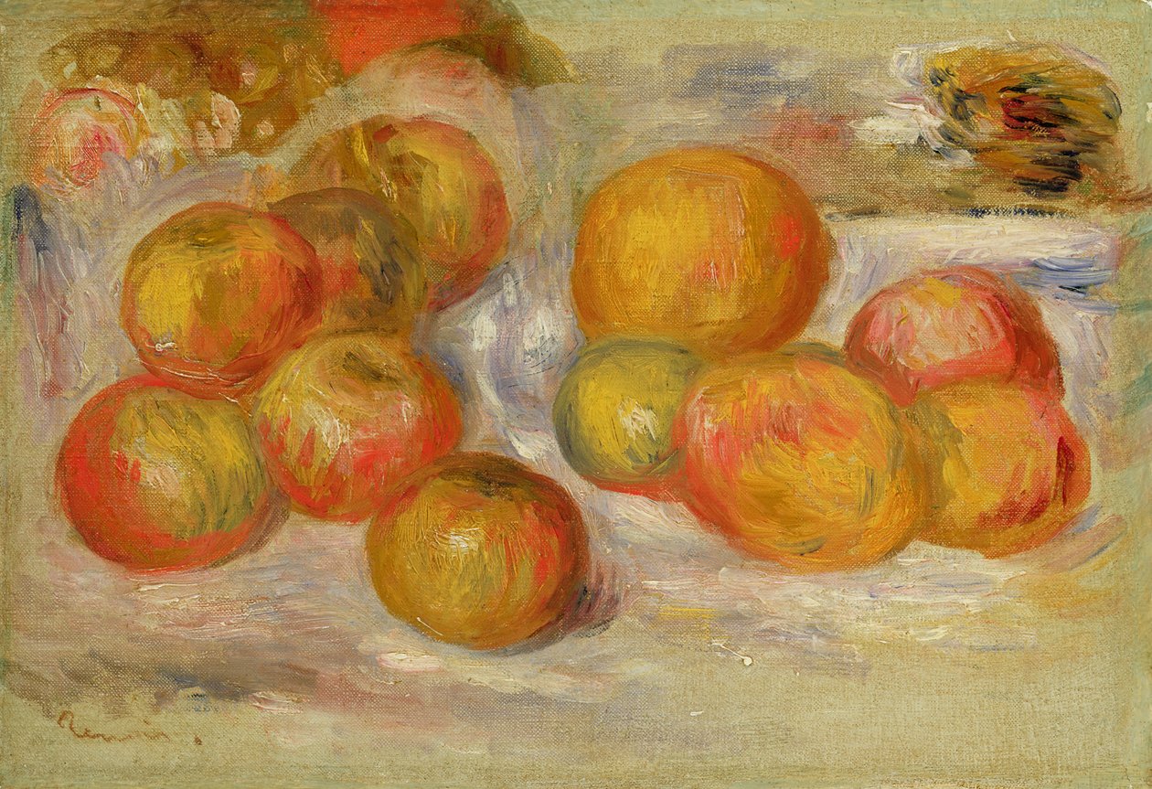 Csendélet almával, 1898 körül alkotó: Pierre Auguste Renoir