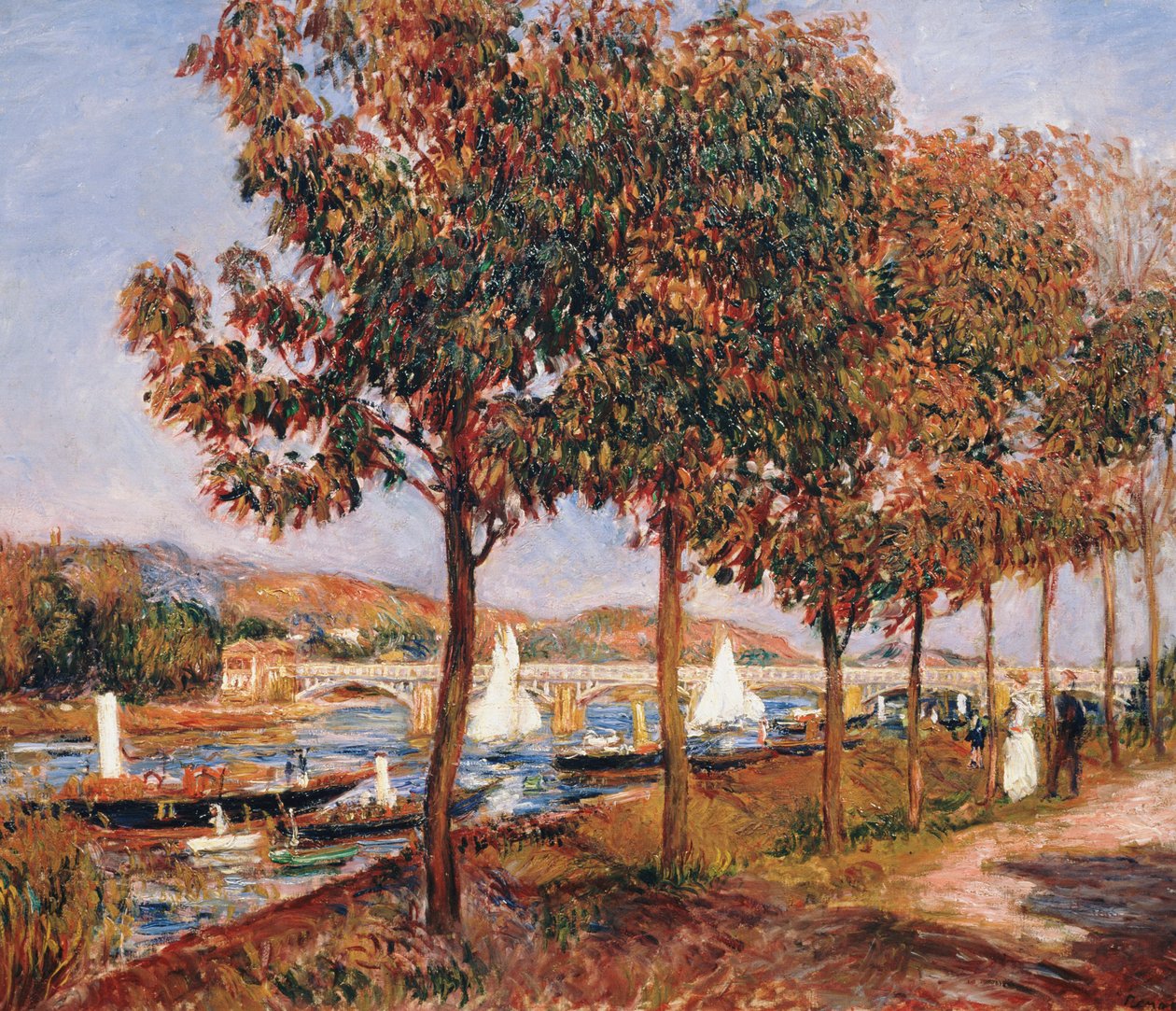 Argenteuil hídja alkotó: Pierre Auguste Renoir