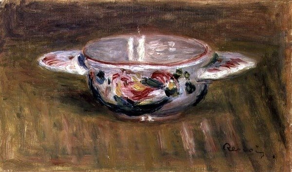 A csésze (olaj, vászon) alkotó: Pierre Auguste Renoir