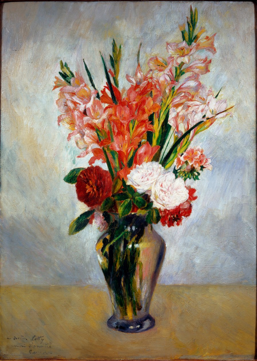 A Gladiolák alkotó: Pierre Auguste Renoir