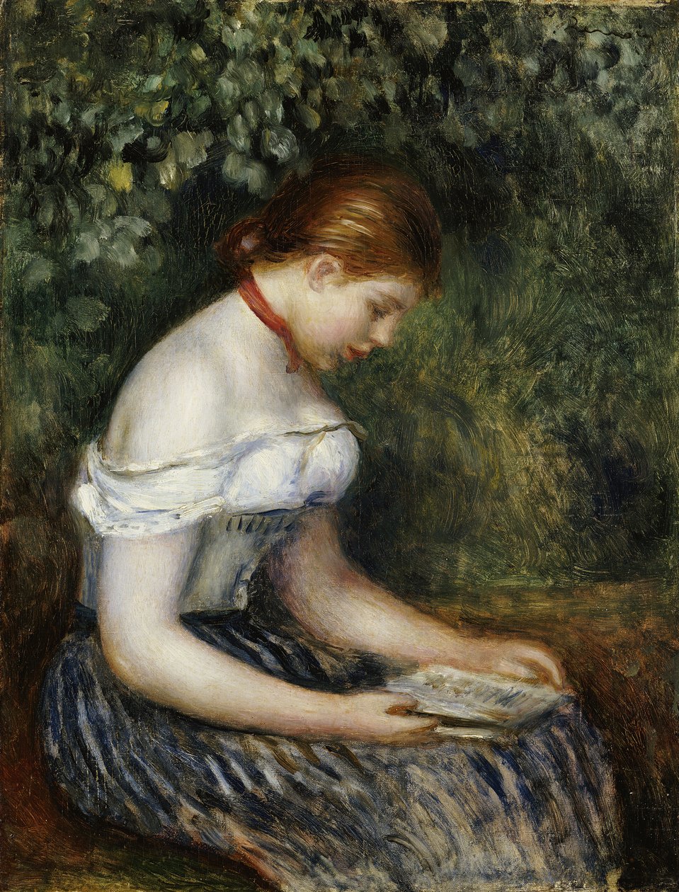 Az olvasó alkotó: Pierre Auguste Renoir