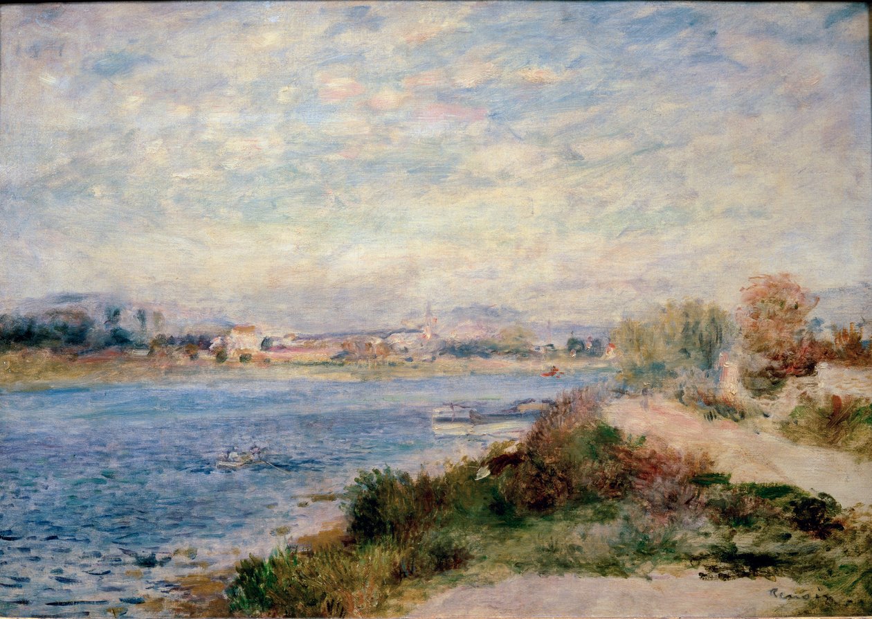 A Szajna Argenteuilban alkotó: Pierre Auguste Renoir