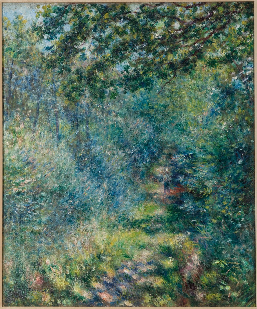 Ösvény az erdőben, 1874-77 körül alkotó: Pierre Auguste Renoir
