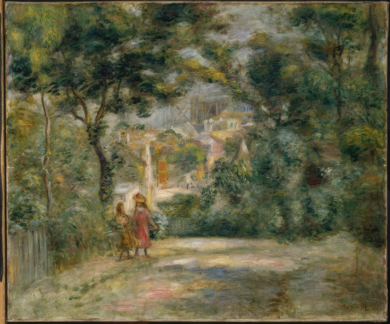 Kilátás a Sacre-Coeur-re alkotó: Pierre Auguste Renoir
