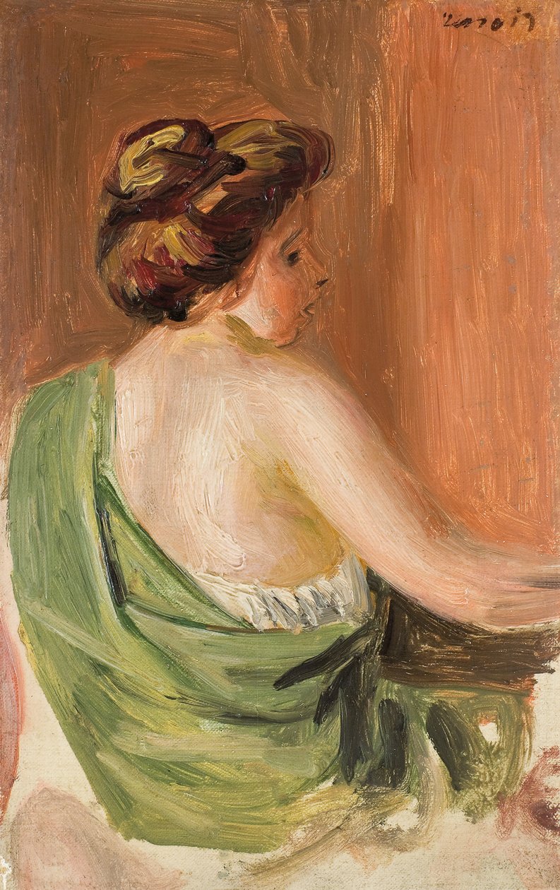 Hátsó nő, alkotó: Pierre Auguste Renoir