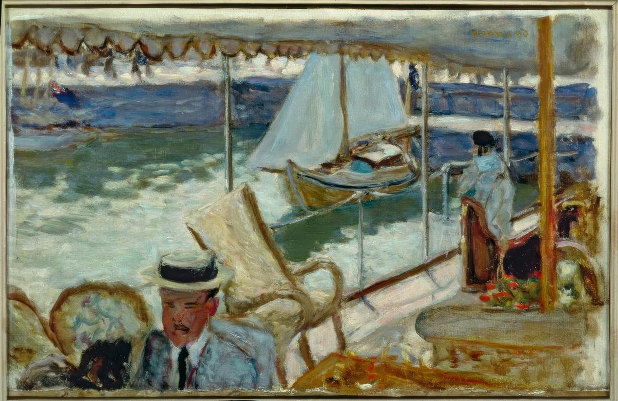 Egy jachton alkotó: Pierre Bonnard