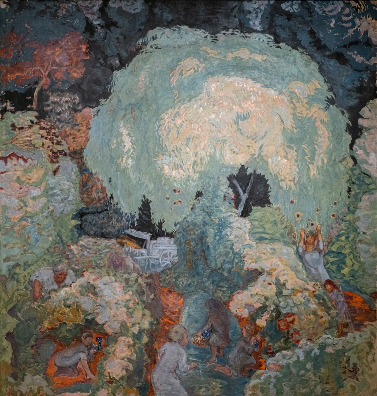 Ősz. Gyümölcs szedés alkotó: Pierre Bonnard