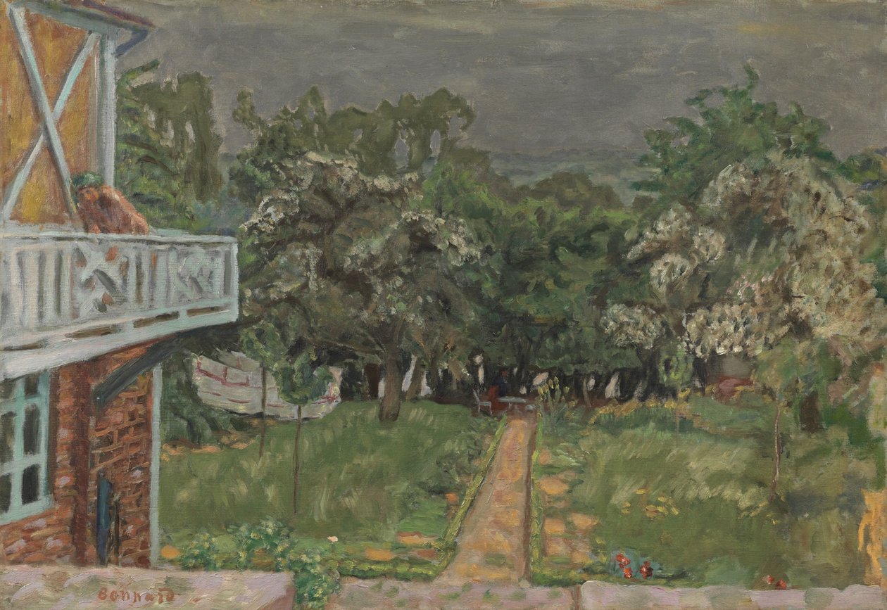 Kék erkély alkotó: Pierre Bonnard