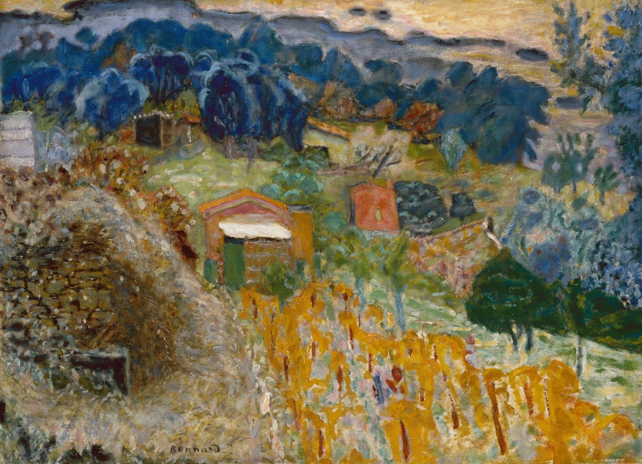 Kabinok Le Cannet-ban alkotó: Pierre Bonnard