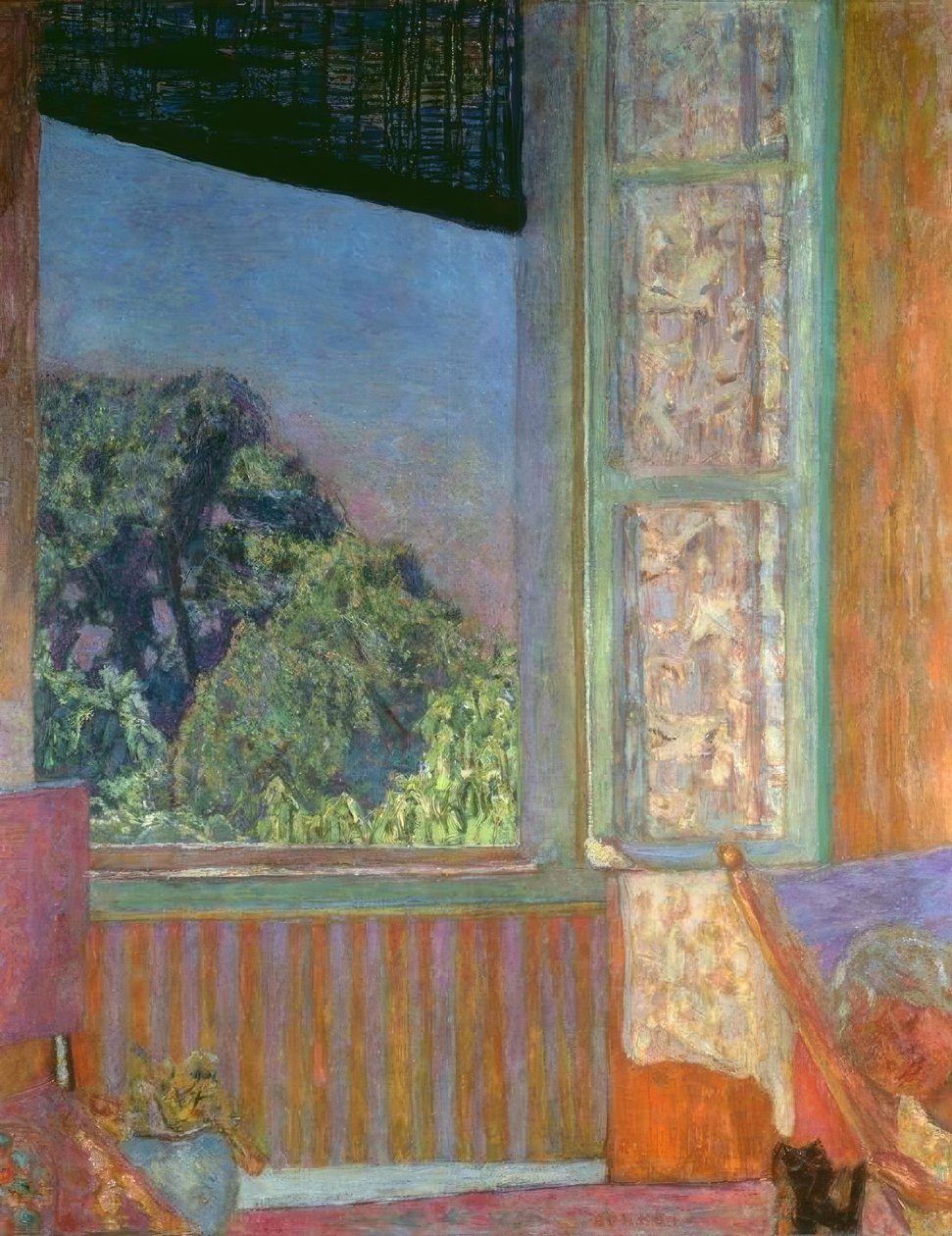 A nyitott ablak alkotó: Pierre Bonnard