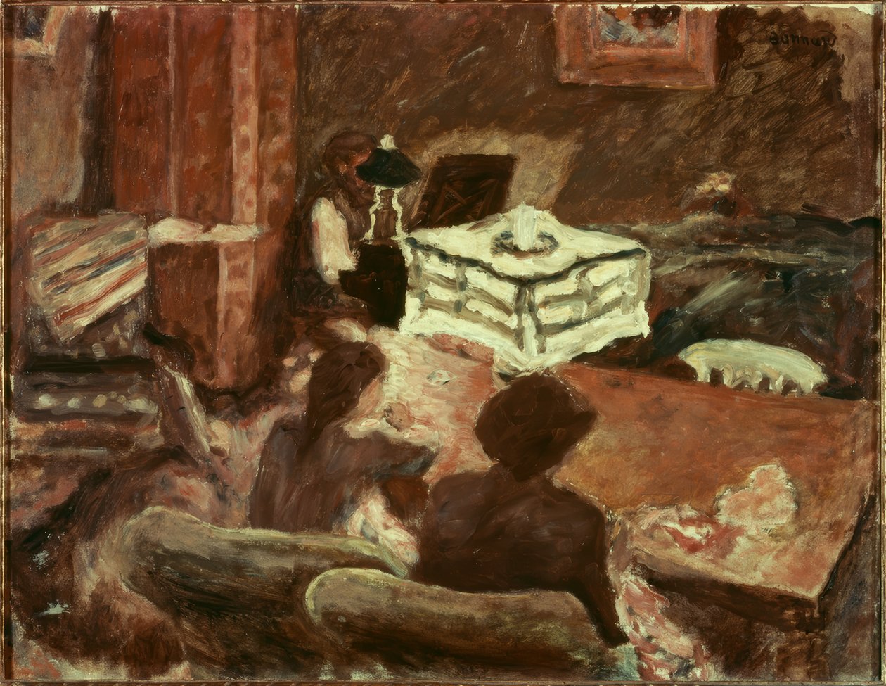 "A Claude Terrasse család" alkotó: Pierre Bonnard
