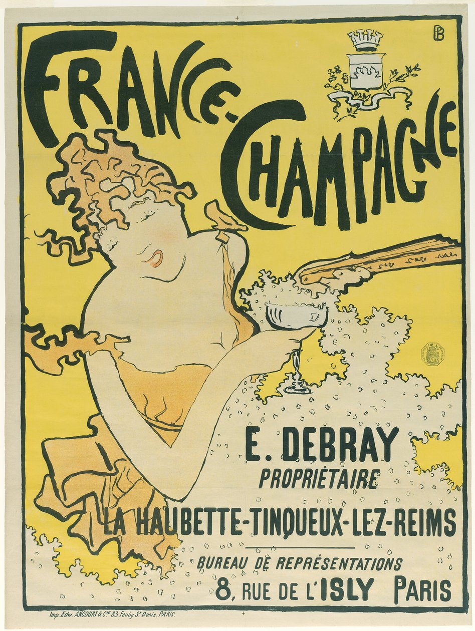 Franciaország-pezsgő alkotó: Pierre Bonnard