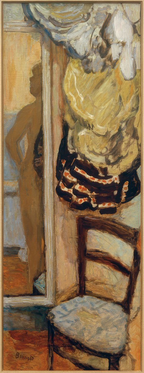 Meztelenül a tükörben alkotó: Pierre Bonnard