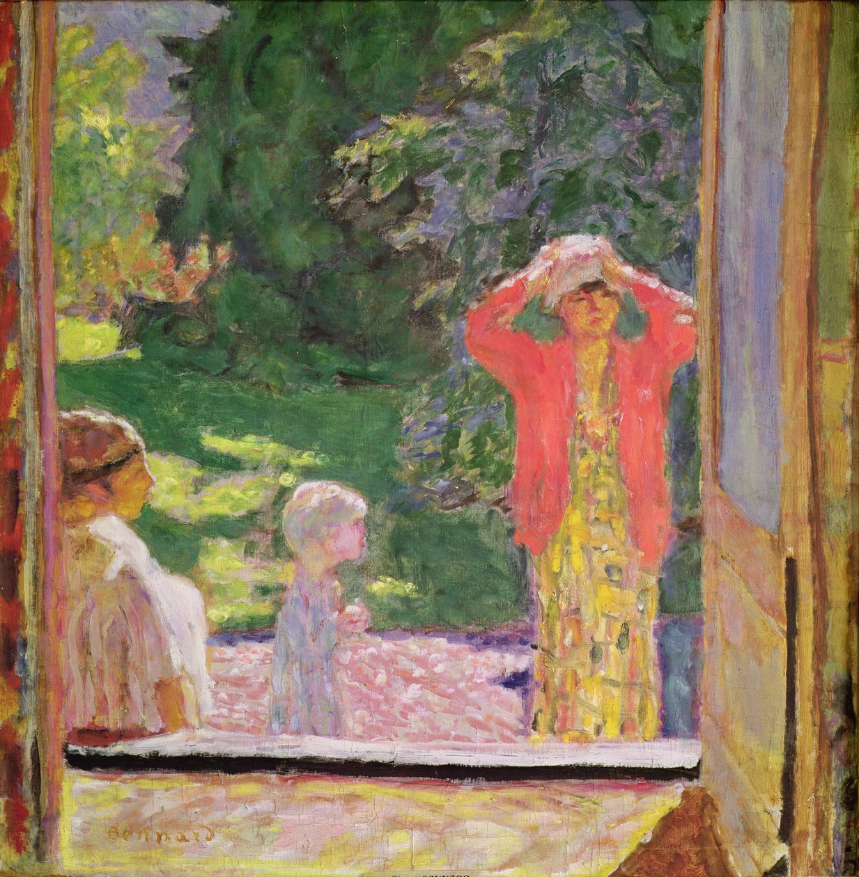 Az ablak előtt, 1918 alkotó: Pierre Bonnard