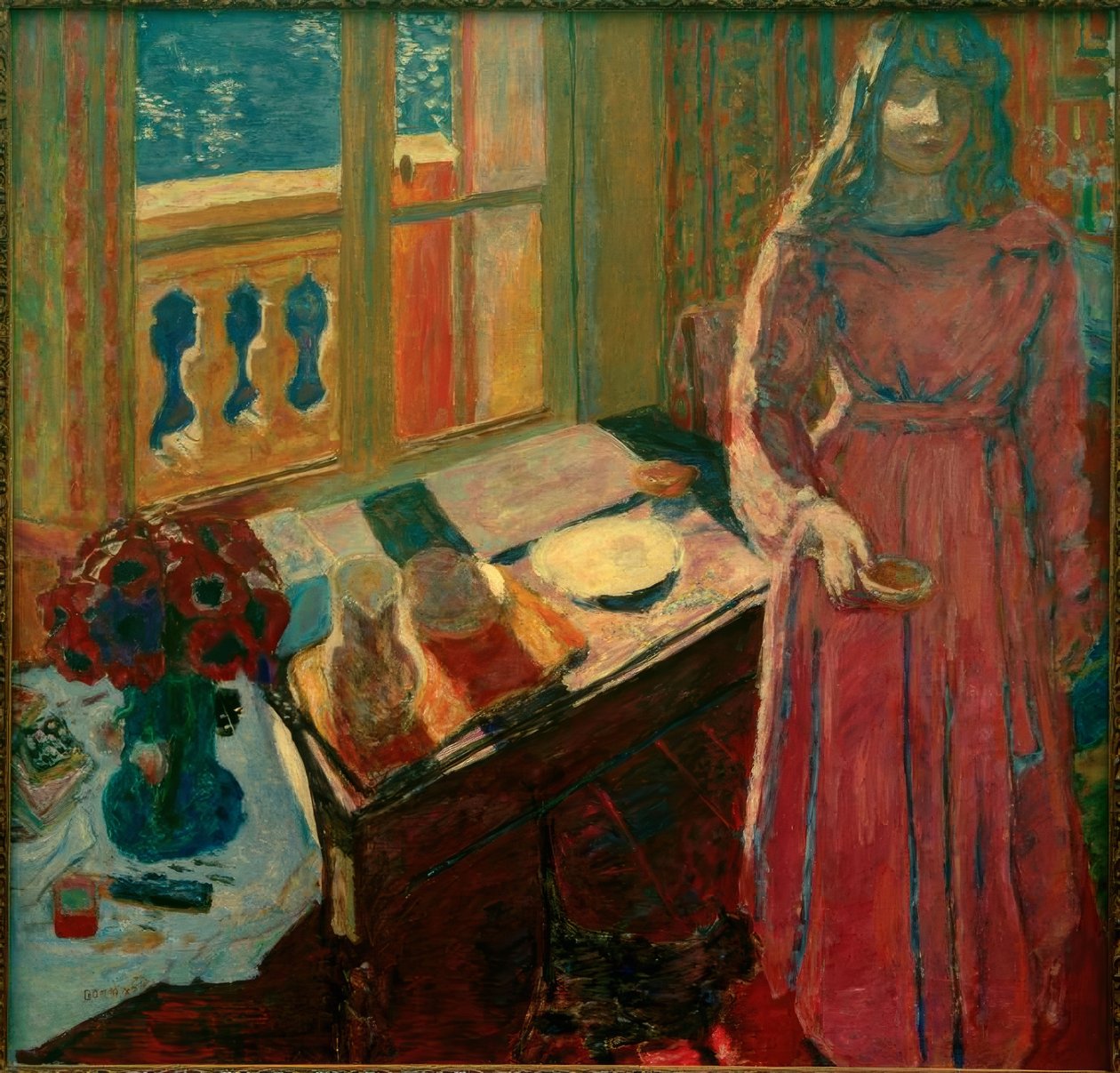 A tejes tál alkotó: Pierre Bonnard