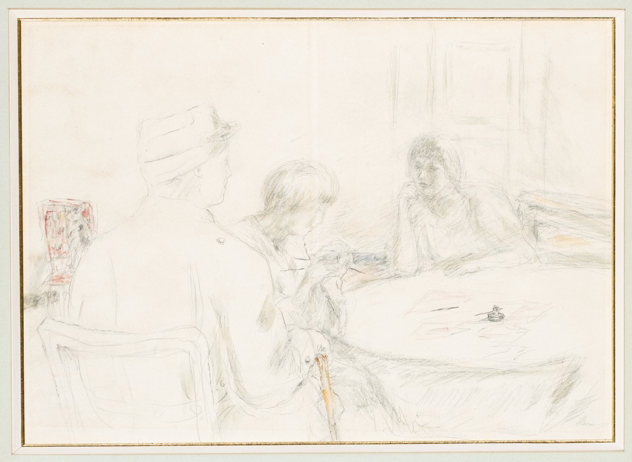 A sebesültek a családjában alkotó: Pierre Bonnard