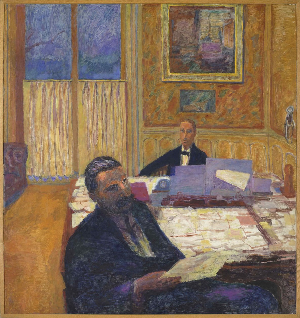 A Bernheim-Jeune testvérek, 1920. alkotó: Pierre Bonnard