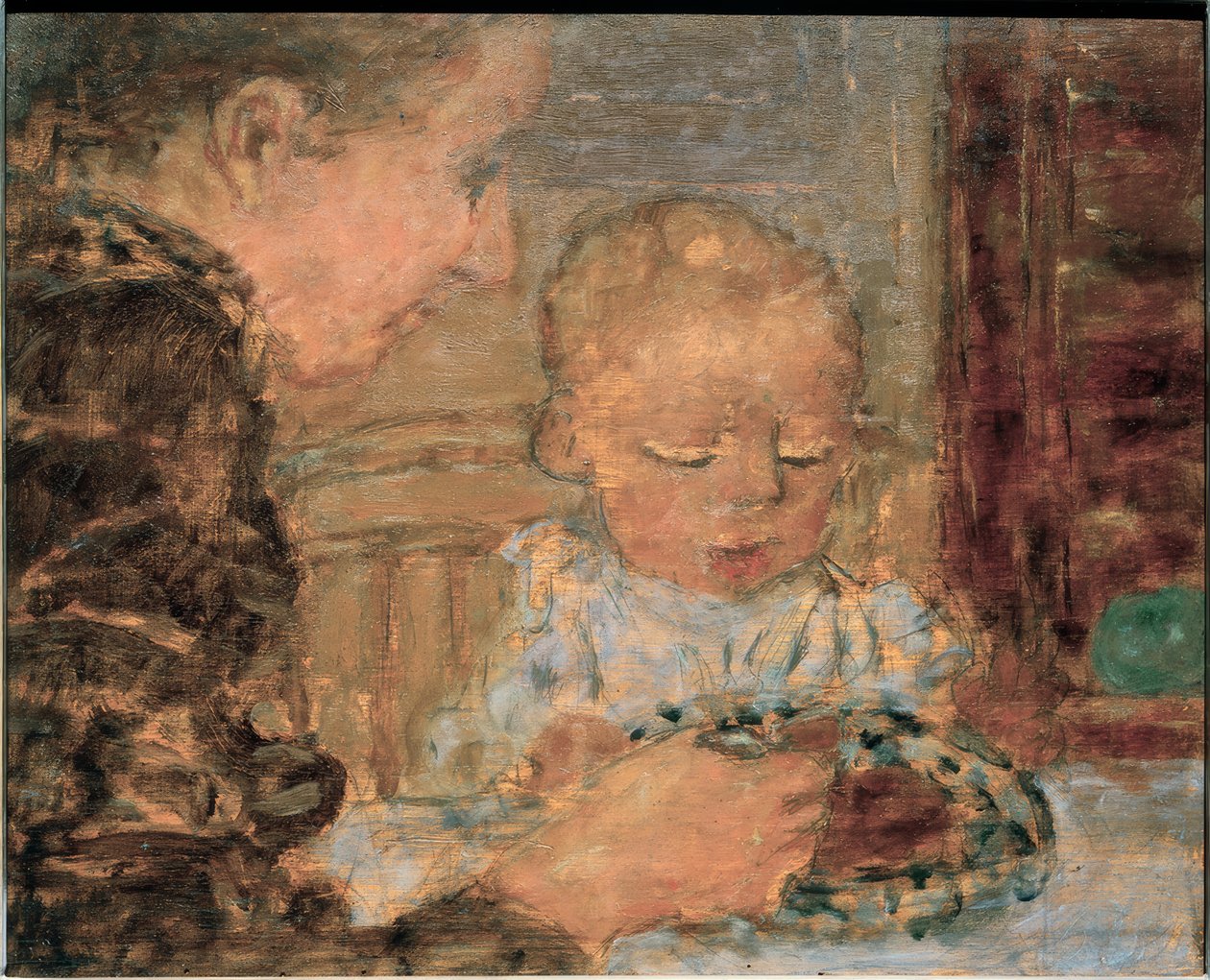 Anya és gyermek alkotó: Pierre Bonnard