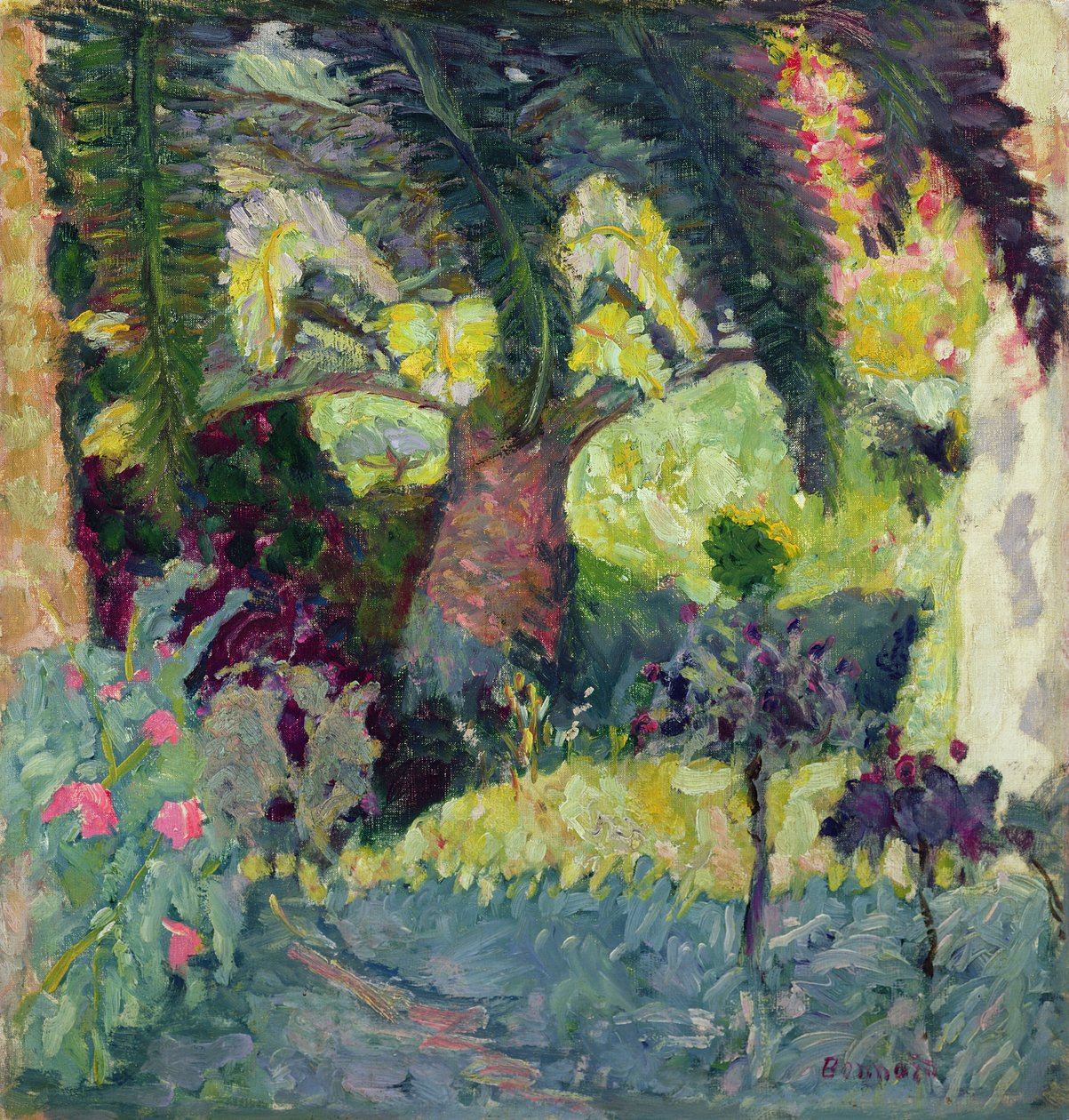 Pálmafák Le Cannet-ban, 1924 alkotó: Pierre Bonnard