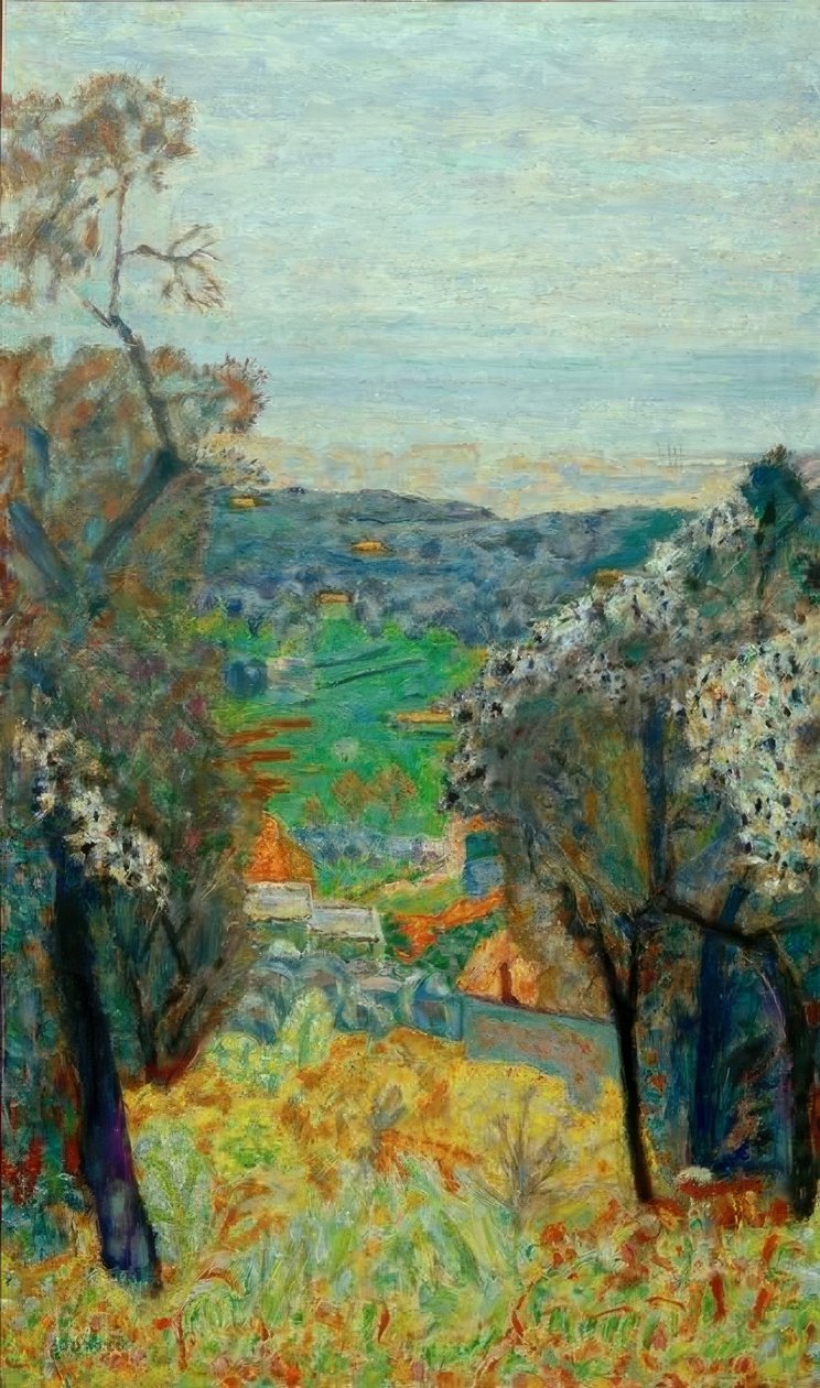 Cannet táj alkotó: Pierre Bonnard
