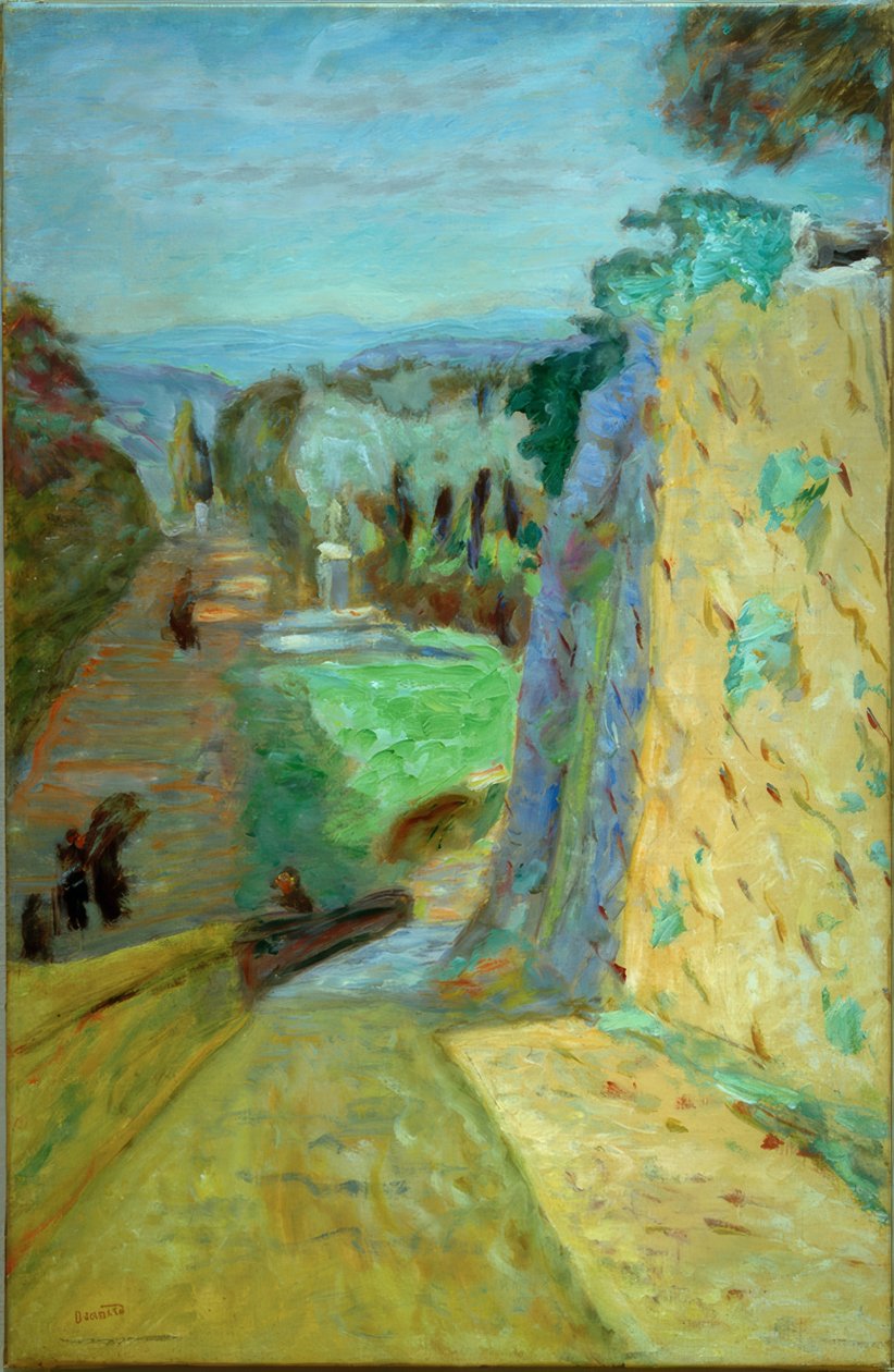Táj, a cannet-i sikátor alkotó: Pierre Bonnard
