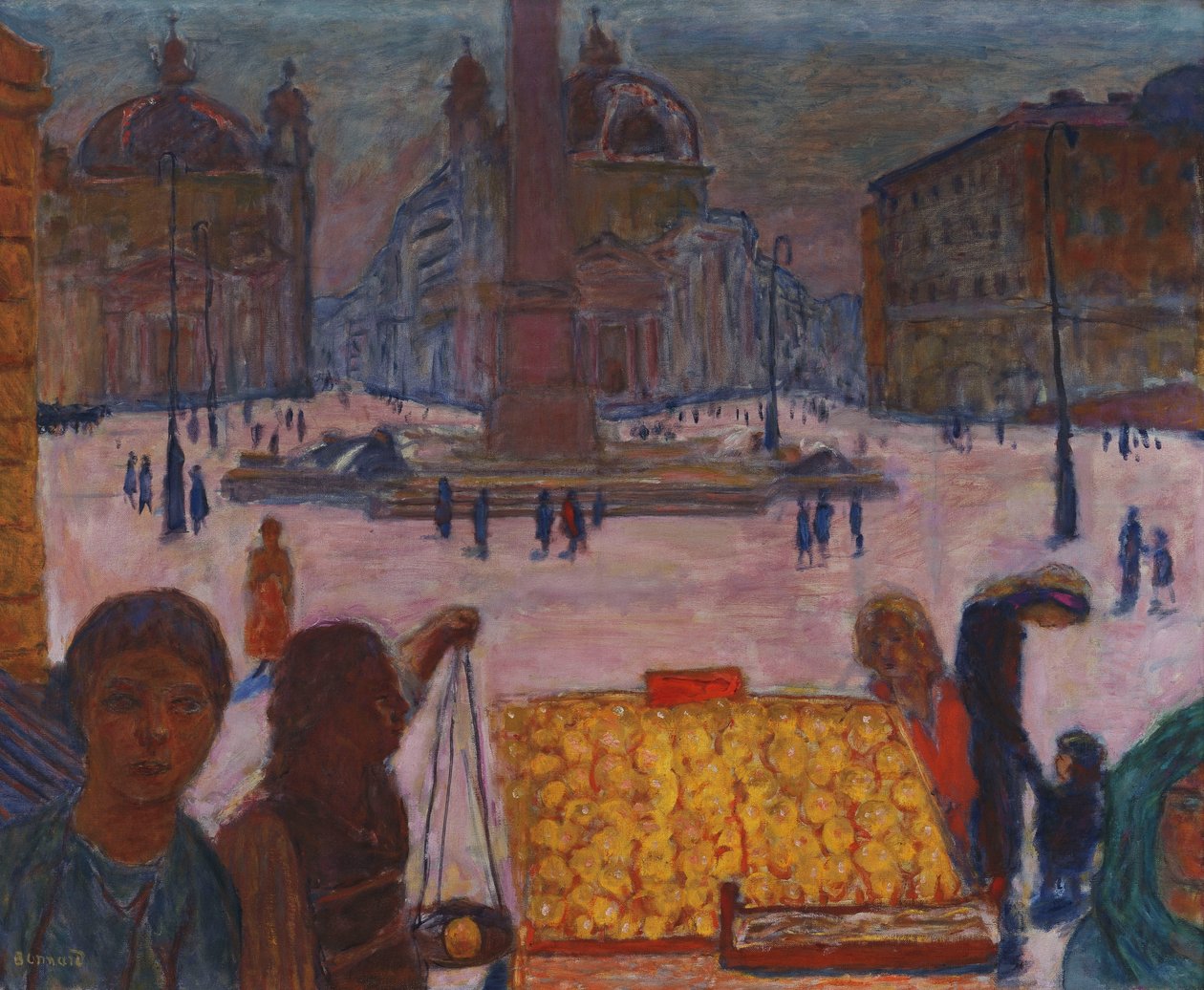 Piazza del Popolo, Róma alkotó: Pierre Bonnard