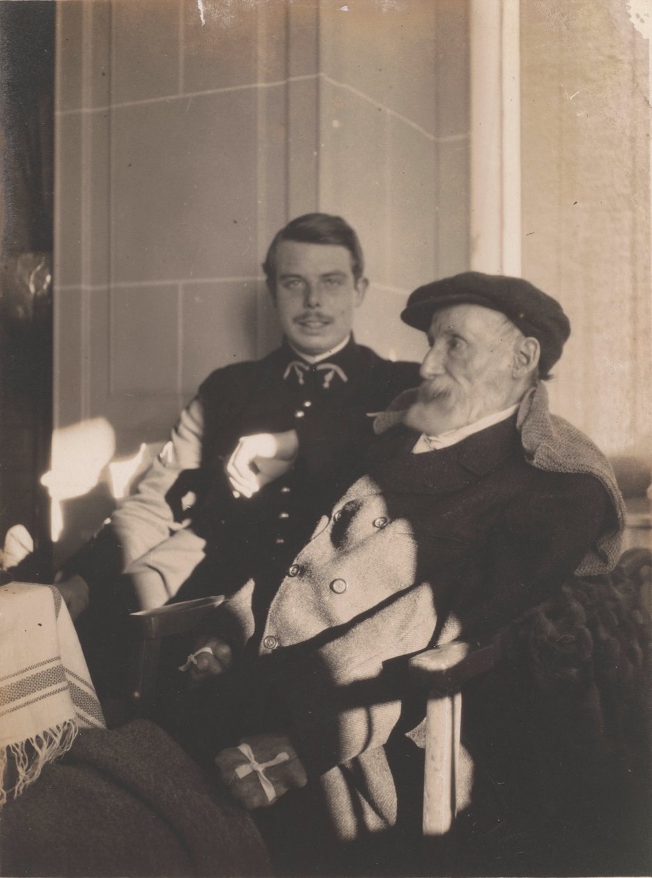 Pierre-Auguste és Jean Renoir, c. 1916. alkotó: Pierre Bonnard