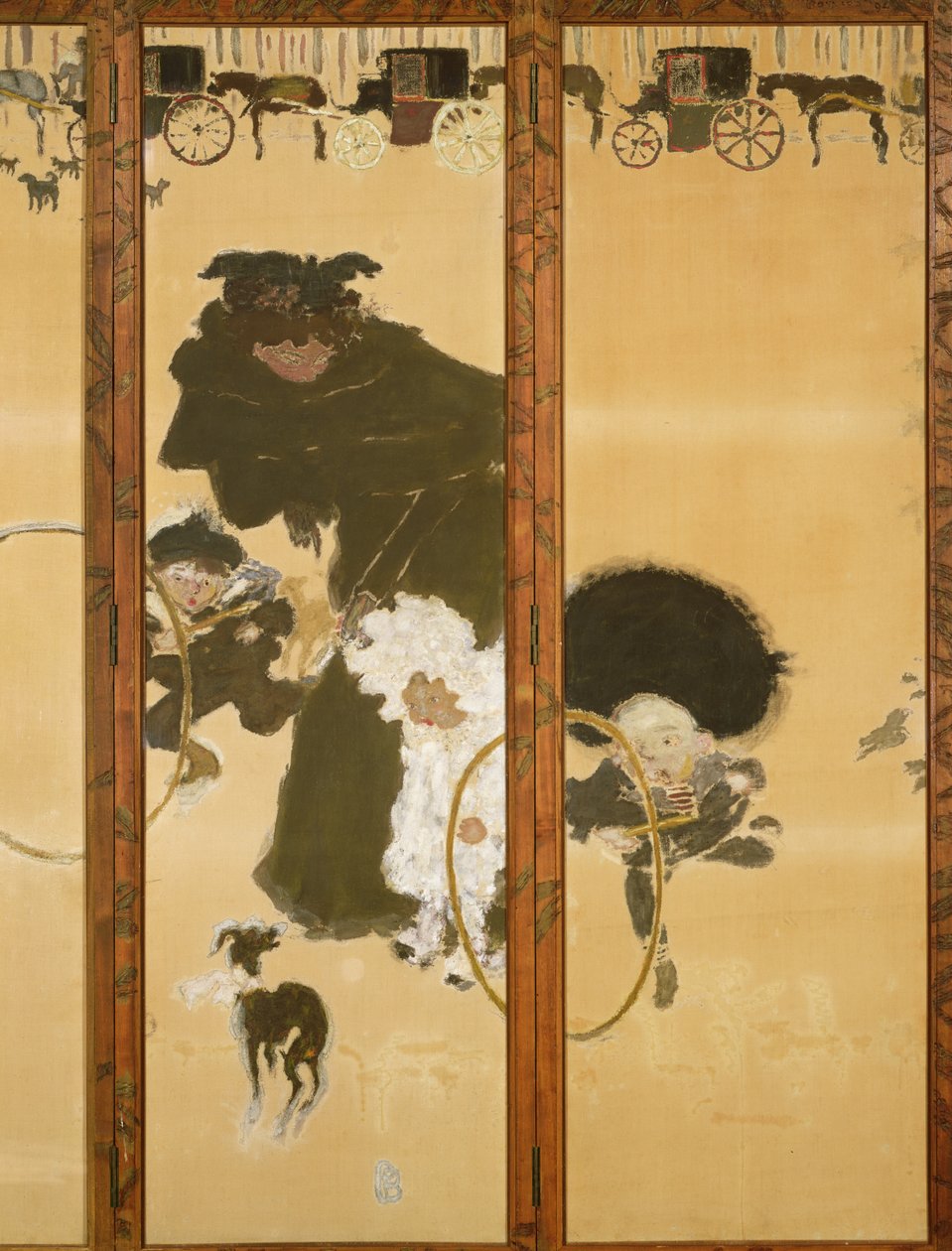 Nővérek sétálnak alkotó: Pierre Bonnard