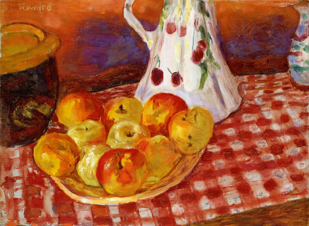 Piros és sárga alma alkotó: Pierre Bonnard
