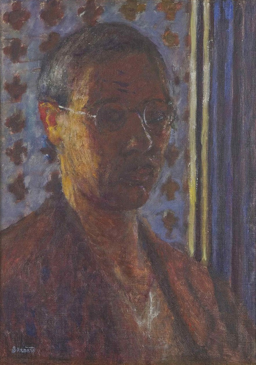 Önarckép, 1923 körül. alkotó: Pierre Bonnard