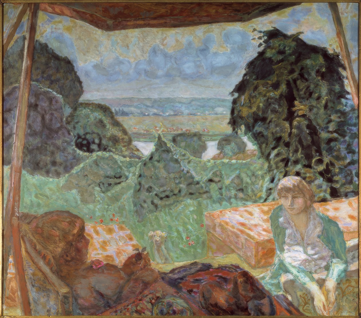 Nyár Normandiában alkotó: Pierre Bonnard