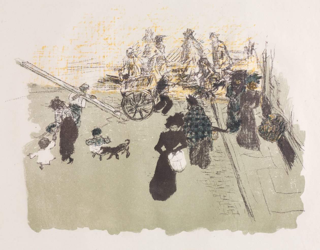 Utca sarok alkotó: Pierre Bonnard
