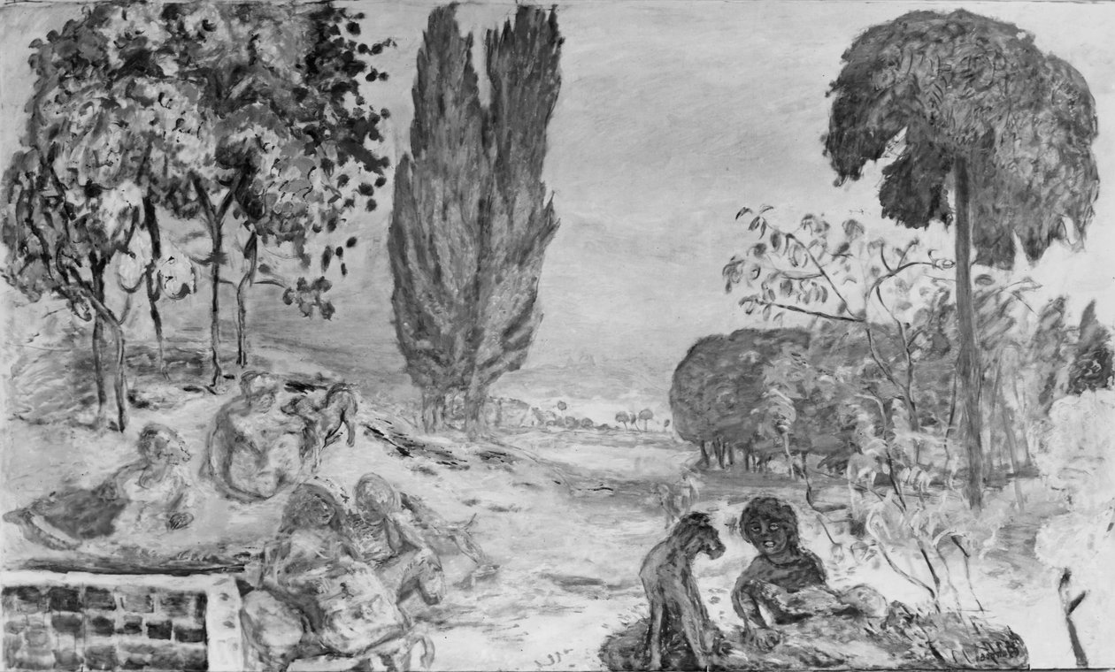 Nyári este (olaj, vászon) alkotó: Pierre Bonnard