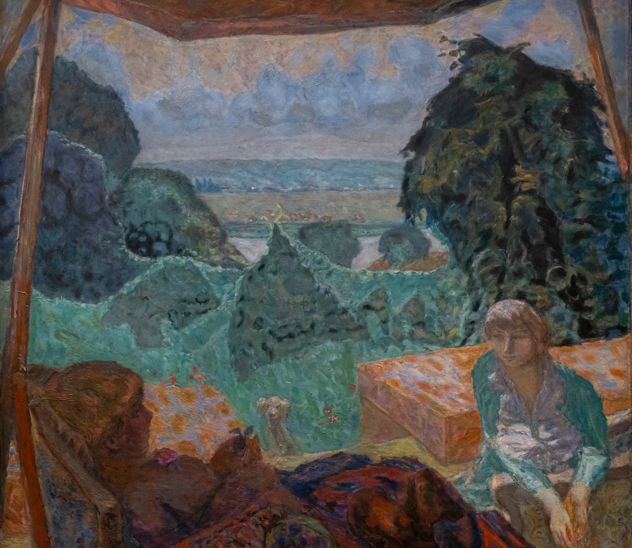 Nyár Normandiában alkotó: Pierre Bonnard