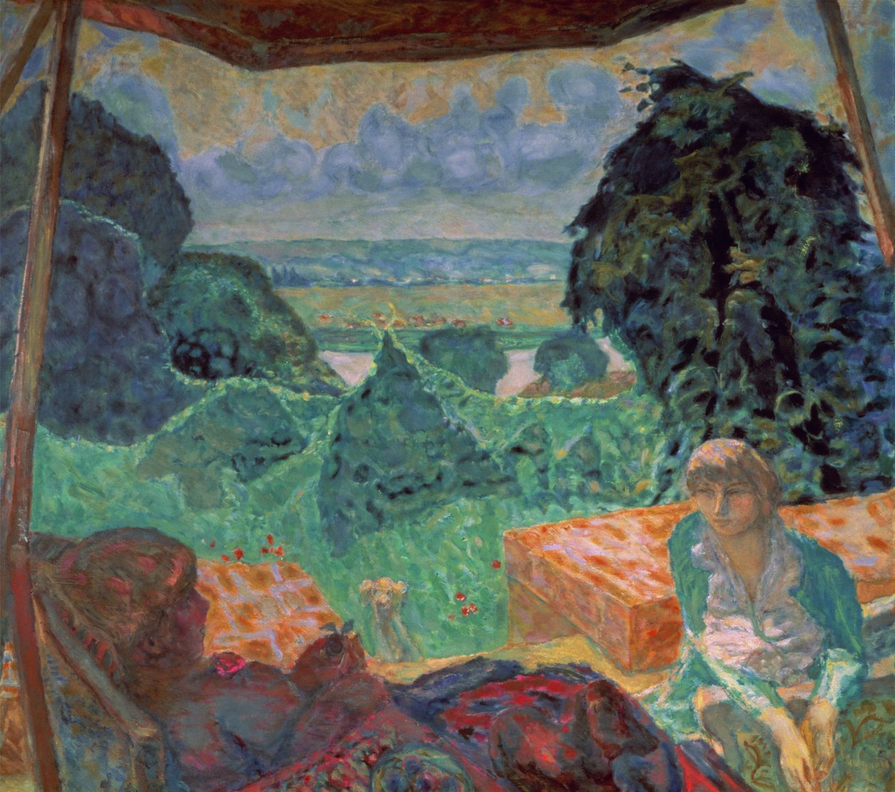 Nyár Normandiában, 1908 alkotó: Pierre Bonnard
