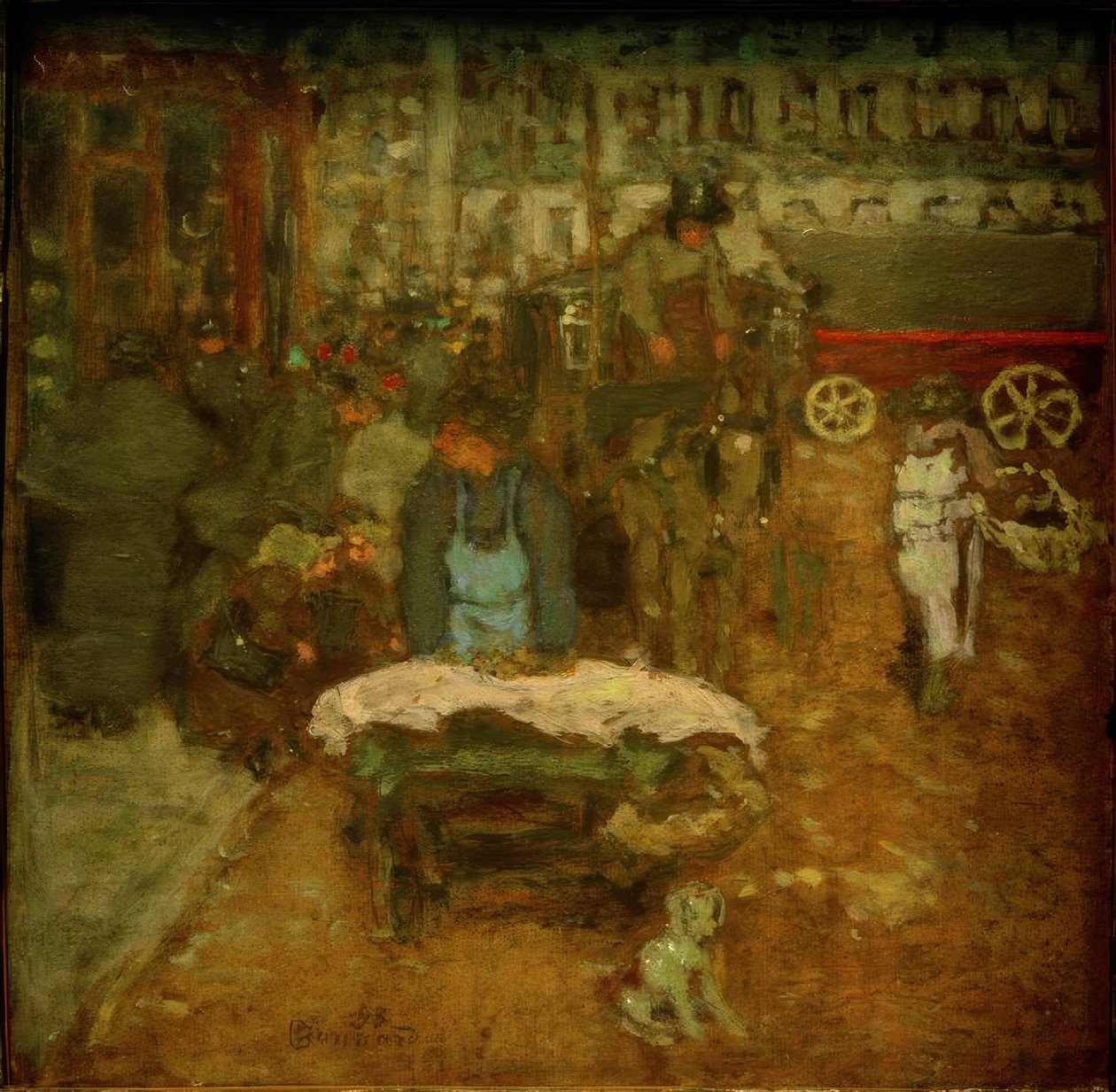 A körúton alkotó: Pierre Bonnard