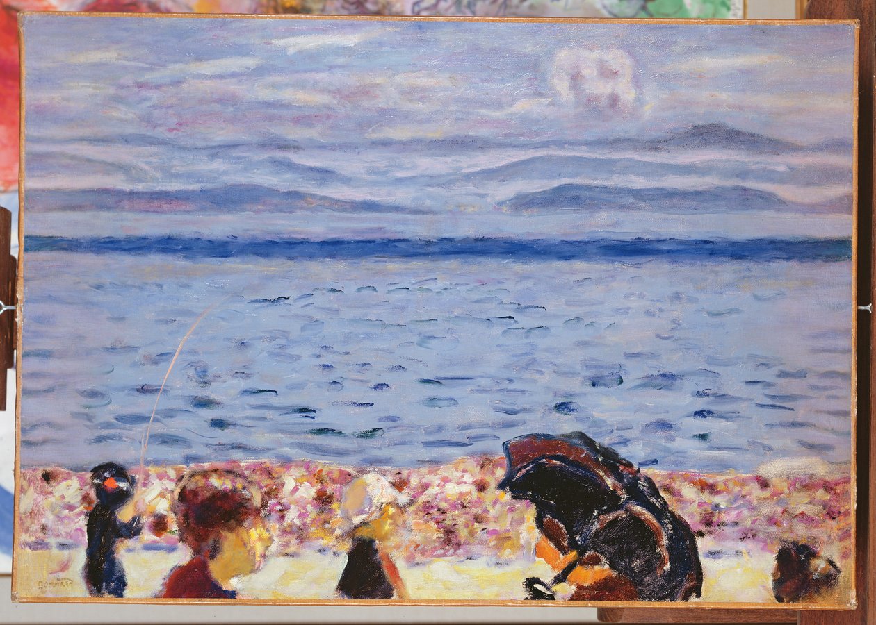 The Beach, Blue Sea, 1930 körül alkotó: Pierre Bonnard