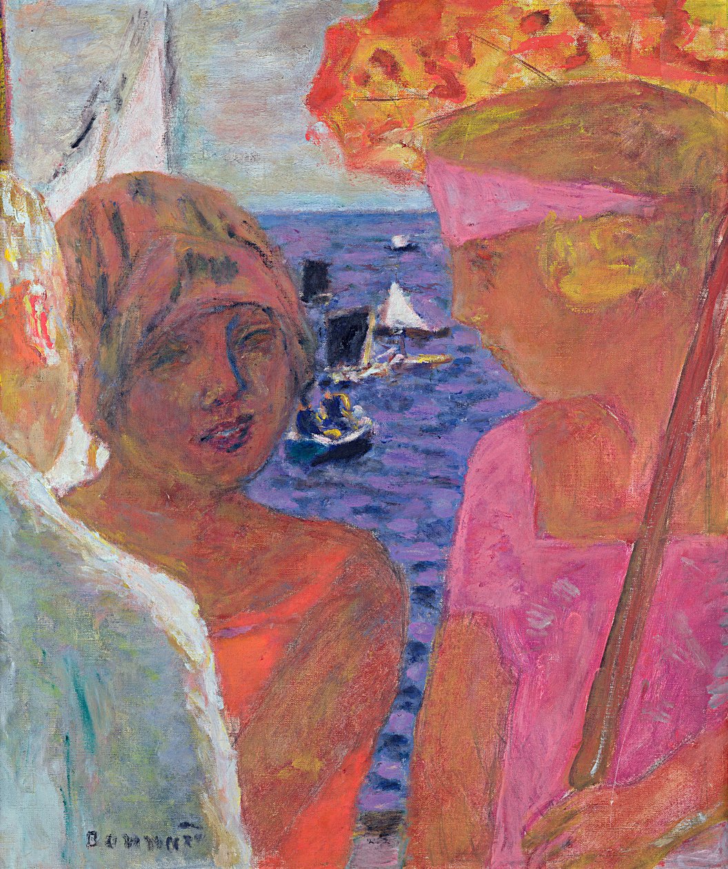 Beszélgetés Arcachonban, 1926 alkotó: Pierre Bonnard