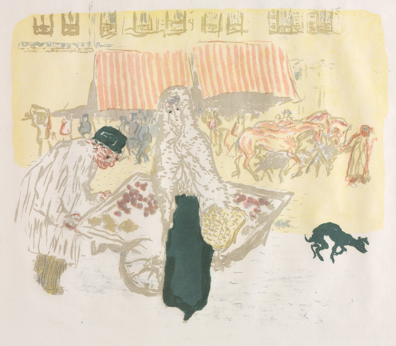 A Costermonger alkotó: Pierre Bonnard