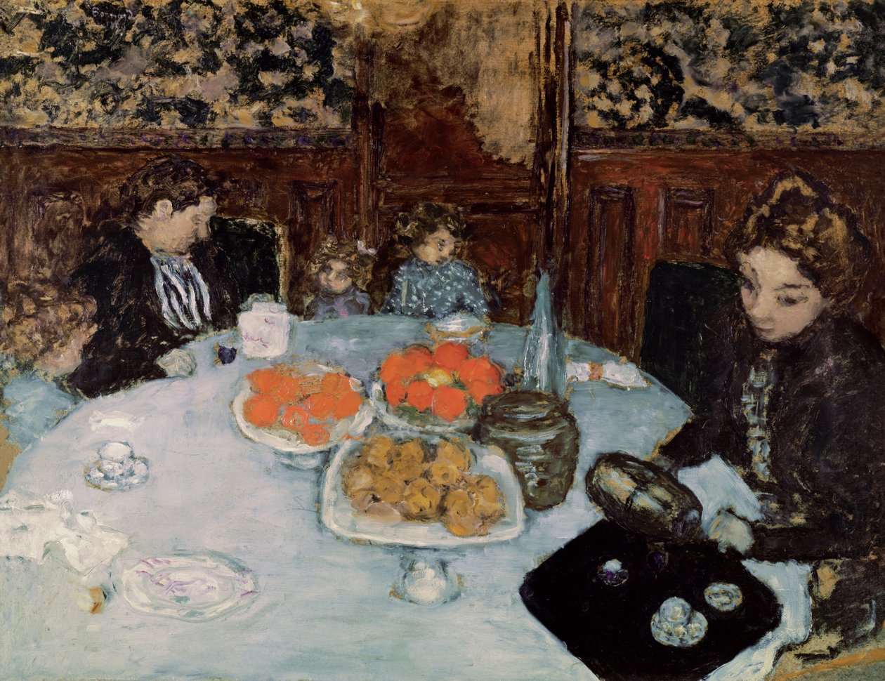 The Luncheon, 1899 (olaj, karton) alkotó: Pierre Bonnard