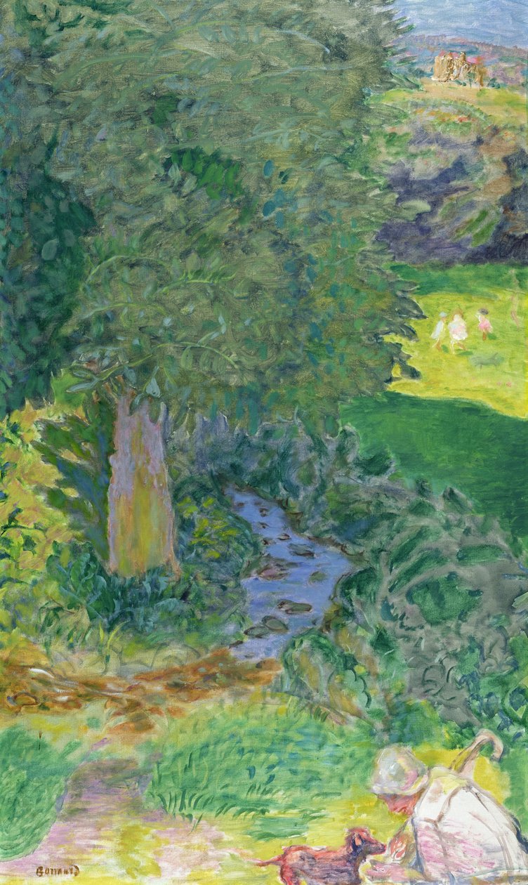 A patak, 1916 körül alkotó: Pierre Bonnard