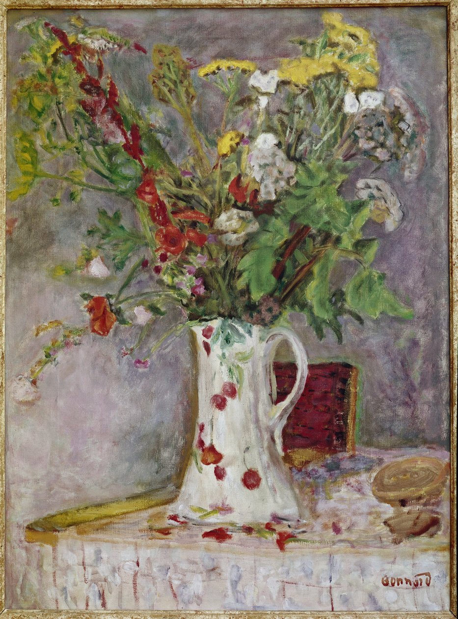 Virágváza (olaj, vászon alkotó: Pierre Bonnard