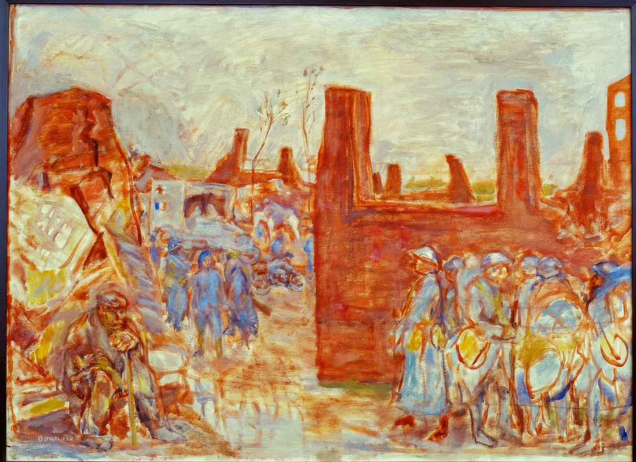 Romos falu Ham közelében alkotó: Pierre Bonnard