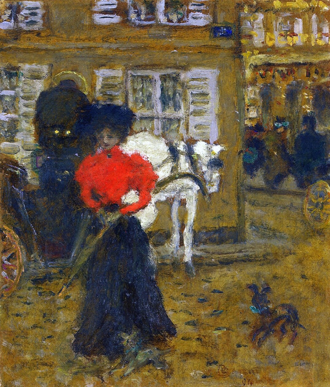 Nő az utcán, 1894 alkotó: Pierre Bonnard