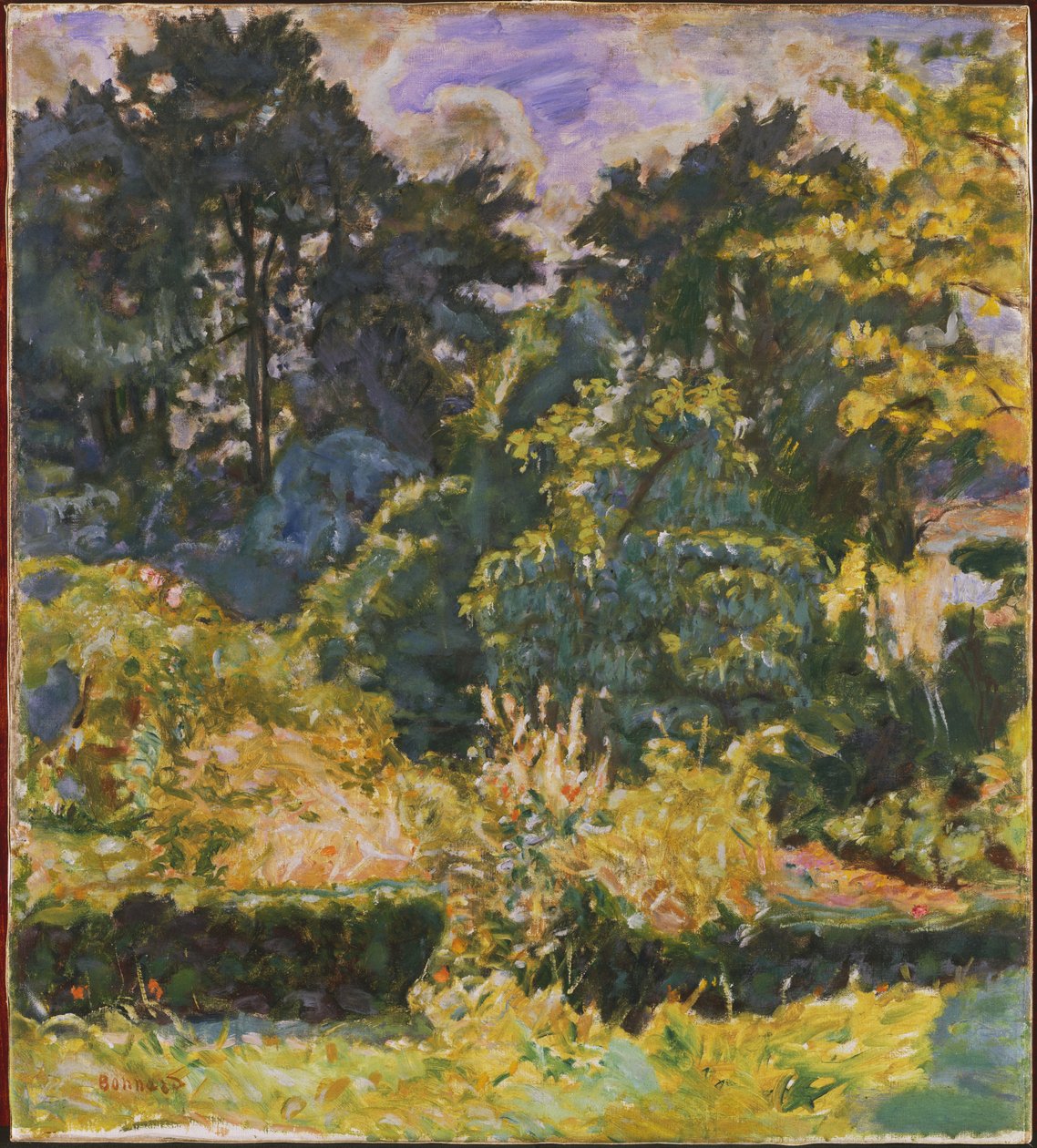 Erdő nyáron alkotó: Pierre Bonnard