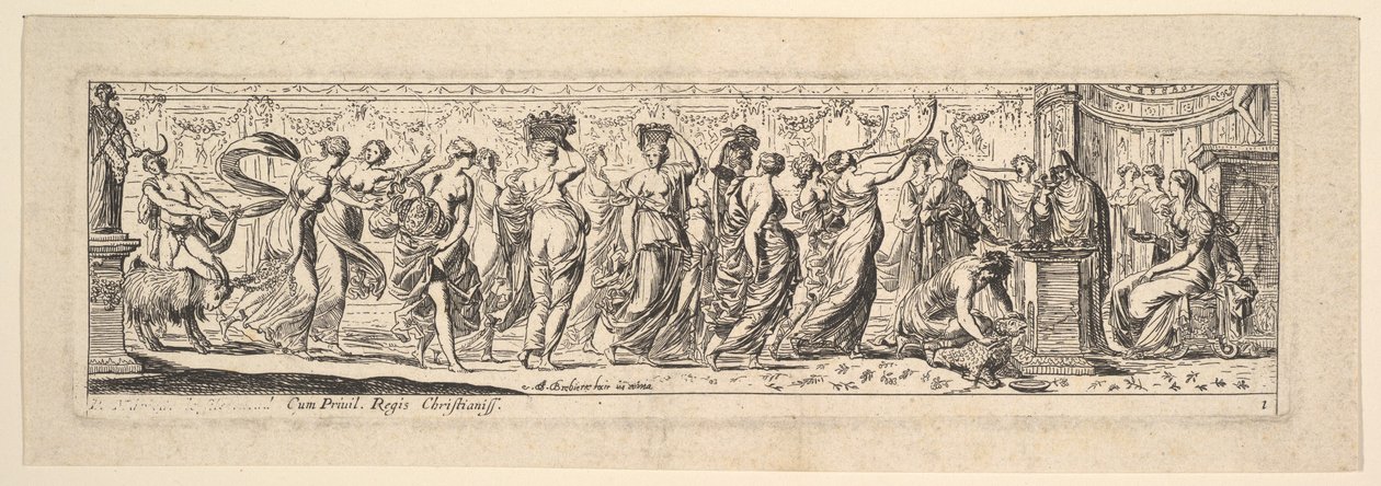 Bachnal, 1615-42. alkotó: Pierre Brebiette