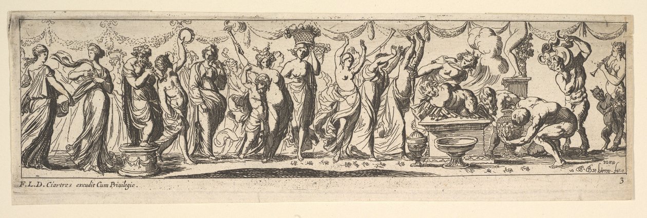 Bachnal, 1615-42. alkotó: Pierre Brebiette